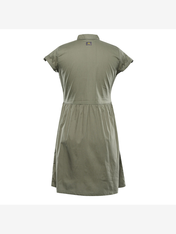 NAX Zelena ženska obleka NAX Vaseha