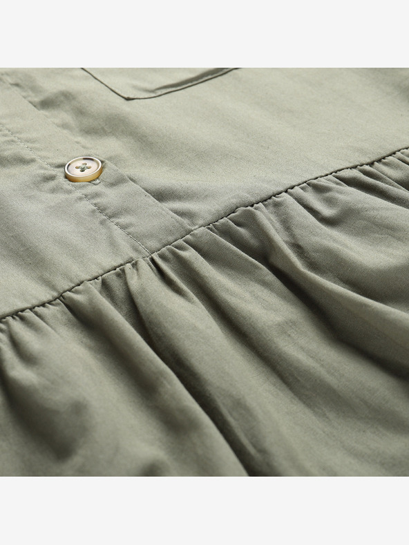 NAX Zelena ženska obleka NAX Vaseha