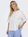 ONLY Bela ženska majica ONLY Lina