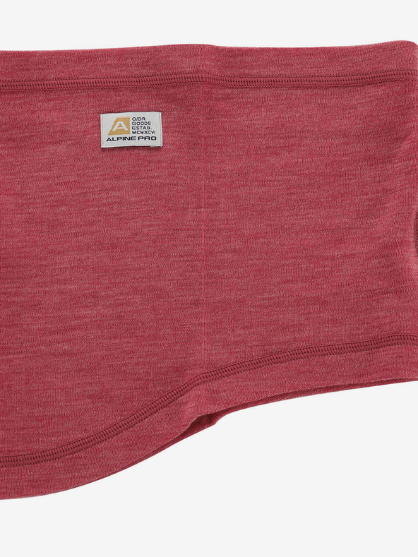 ALPINE PRO Temno roza univerzalni šal iz merino volne ALPINE PRO KATANE