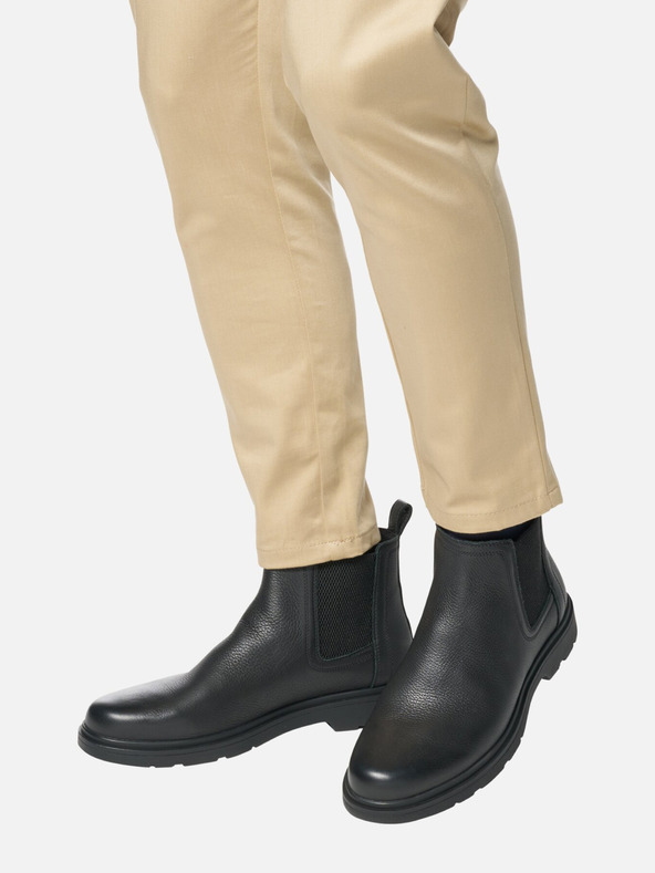 Geox Črni moški gležnjarji Geox Spherica EC1