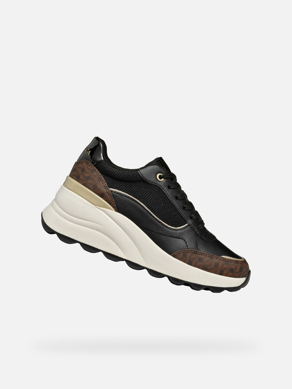 Geox Črne ženske superge Geox Spherica EC14