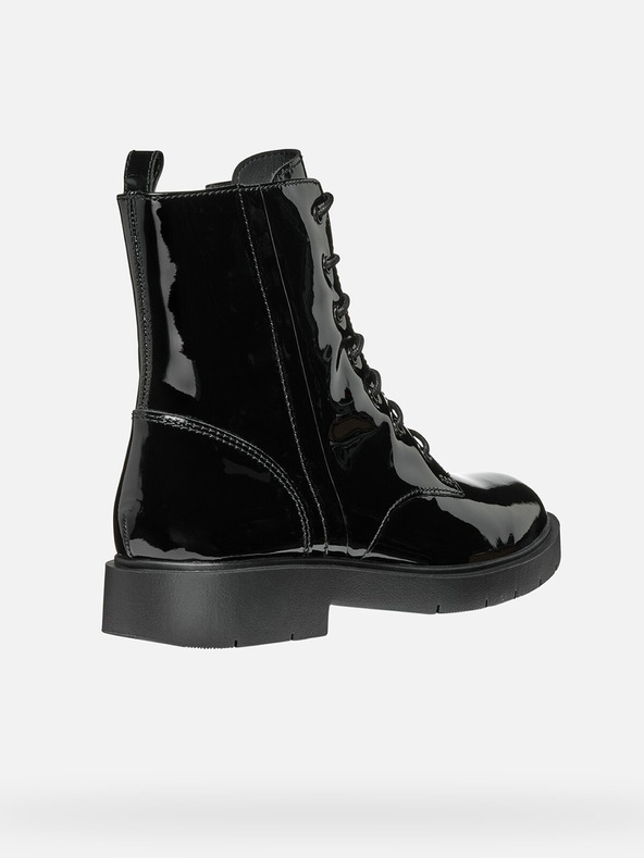 Geox Črni ženski gležnjarji Geox Spherica Ec1