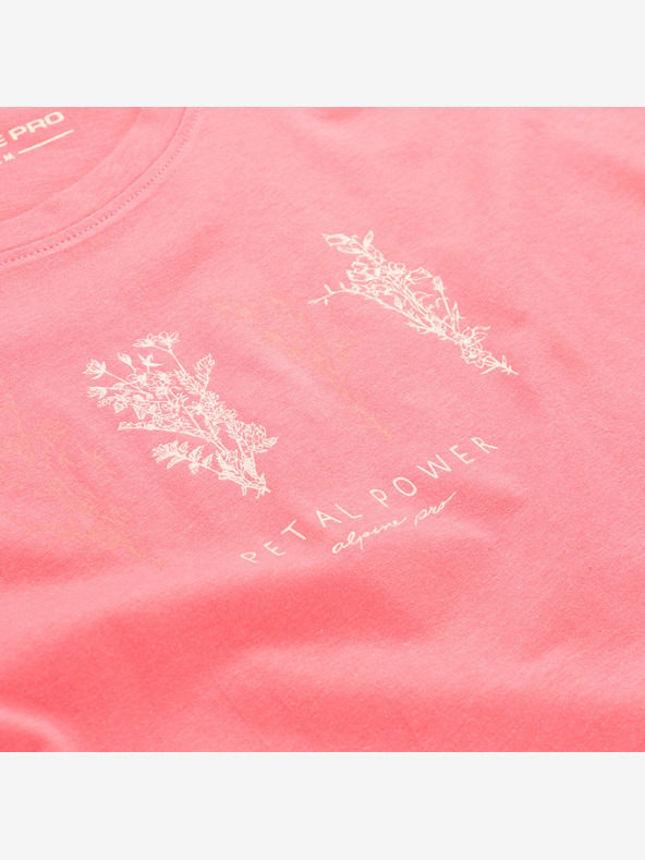ALPINE PRO Ženska majica ALPINE PRO OMBA 2 calypso coral pa
