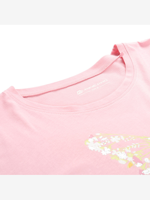 ALPINE PRO Ženska majica ALPINE PRO OMBA 2 romance rose pb