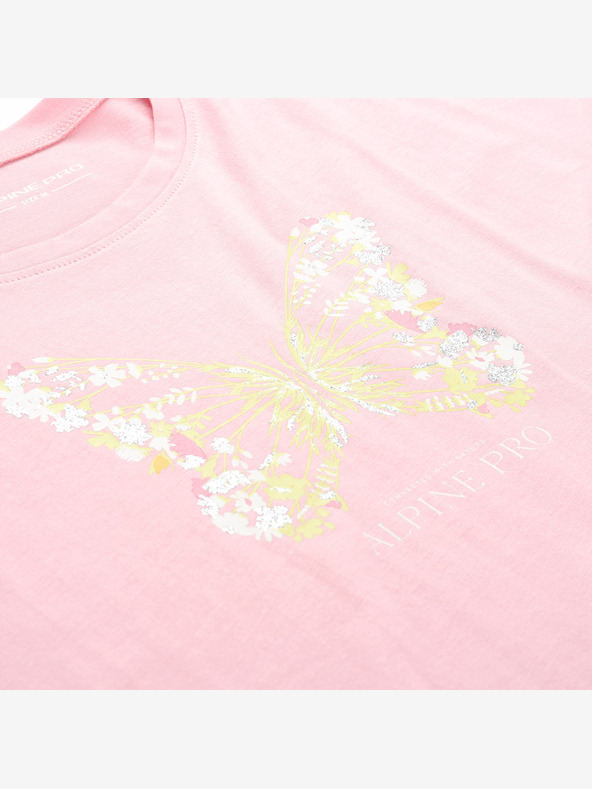 ALPINE PRO Ženska majica ALPINE PRO OMBA 2 romance rose pb