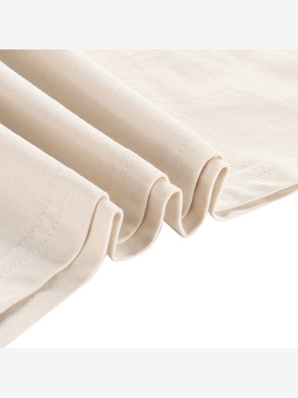 ALPINE PRO Ženska majica iz organskega bombaža ALPINE PRO TERMESA 2 moonbeam varianta pa