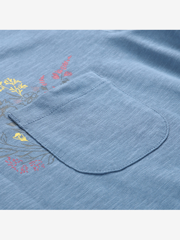 ALPINE PRO Ženska bombažna majica ALPINE PRO BOLENA 2 indigo blue varianta pa