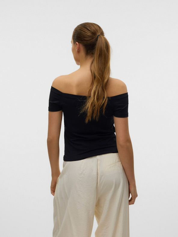 Vero Moda Črna ženska majica Vero Moda