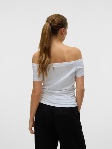 Vero Moda Bela ženska majica Vero Moda