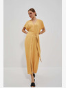 Moodo Rumena dolga obleka Moodo