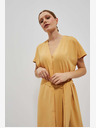 Moodo Rumena dolga obleka Moodo
