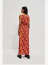 Moodo Maxi obleka s cvetličnim potiskom Moodo