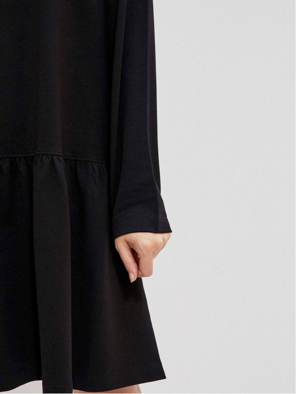 Moodo Črna ženska obleka Moodo