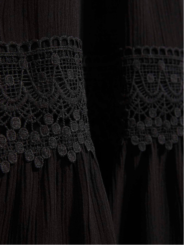 Moodo Črna ženska obleka Moodo