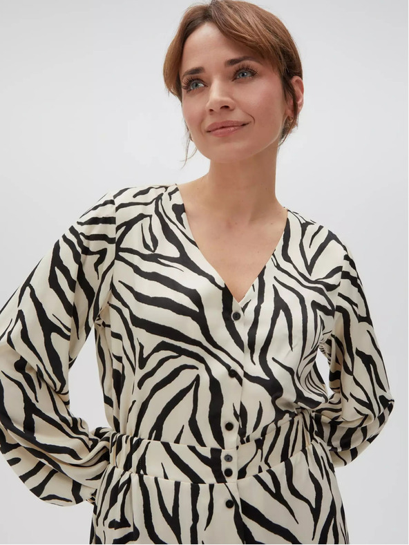 Moodo Ženska vzorčasta obleka Moodo