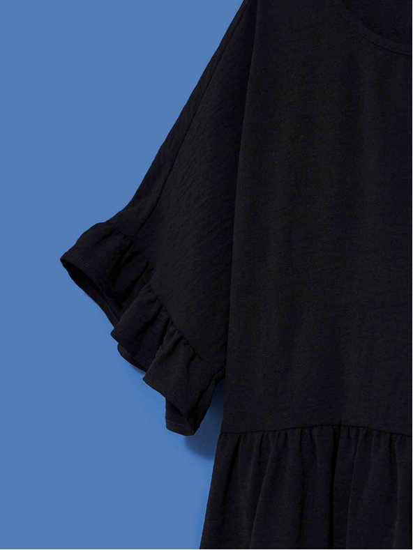 Moodo Črna ženska obleka Moodo