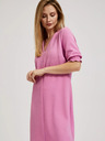 Moodo Roza ravna obleka Moodo