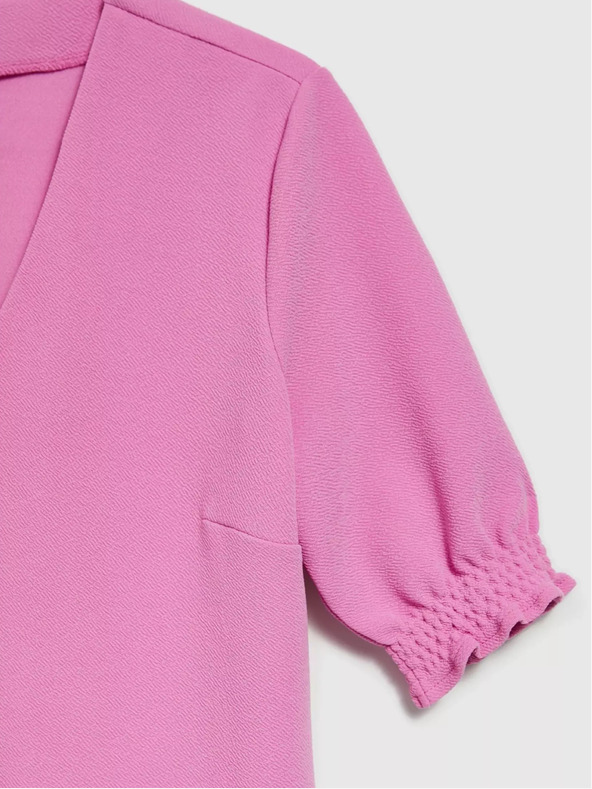 Moodo Roza ravna obleka Moodo