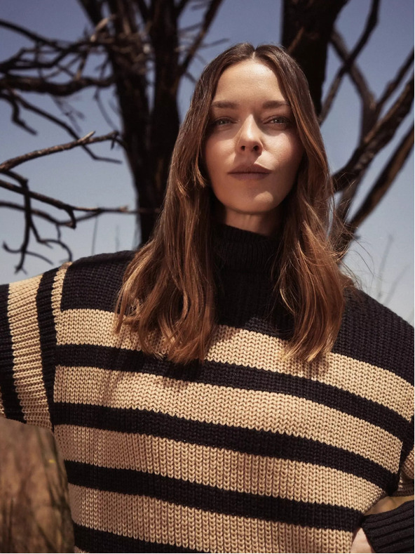 Moodo Ženska obleka z rolojem Moodo