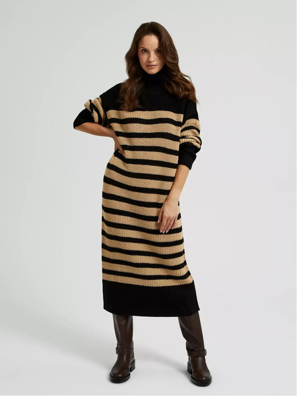 Moodo Ženska obleka z rolojem Moodo