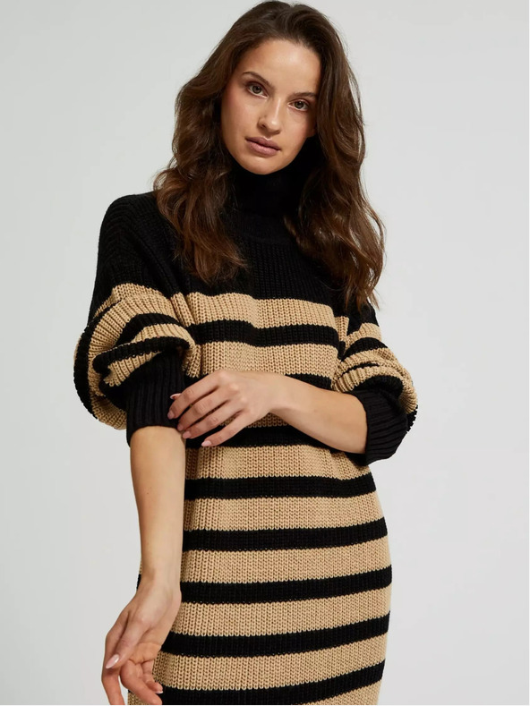 Moodo Ženska obleka z rolojem Moodo