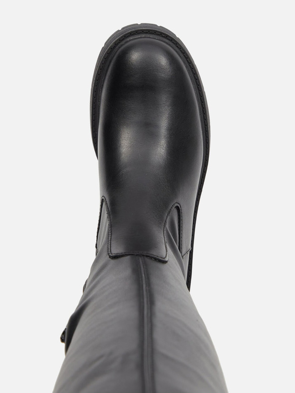 Geox Črni ženski škornji Geox Spherica Ec7