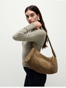 Marks & Spencer Rebrasti pulover z okrasnimi gumbi Marks & Spencer rjava