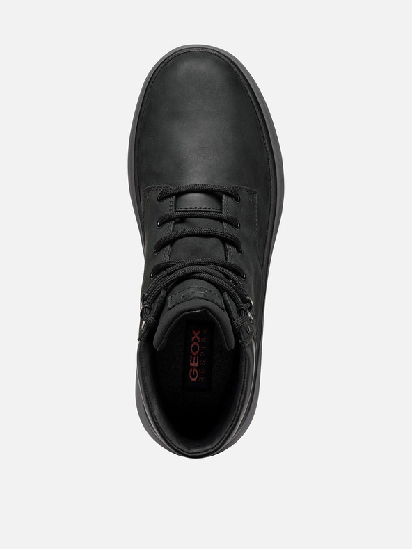 Geox Črni moški gležnjarji Geox Granito + Grip B A
