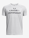 Under Armour Deška majica Under Armour UA Tech Split Wordmark SS-GRY