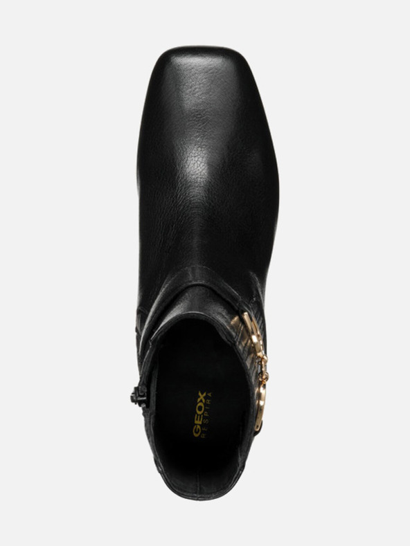 Geox Črni ženski gležnjarji Geox Coronilla
