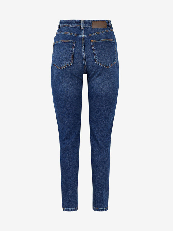 Pieces Temno modre mamine kavbojke Pieces Kesia