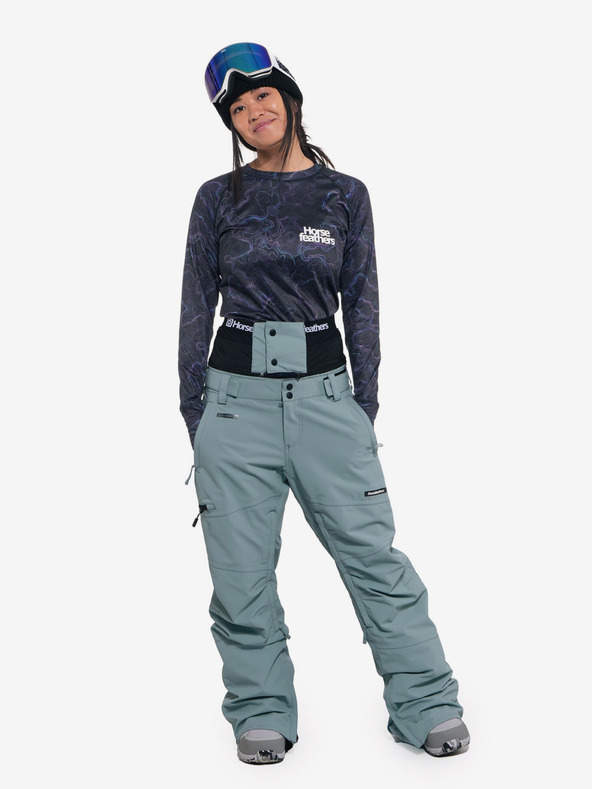 Horsefeathers Hlače Lotte II Horsefeathers - modre