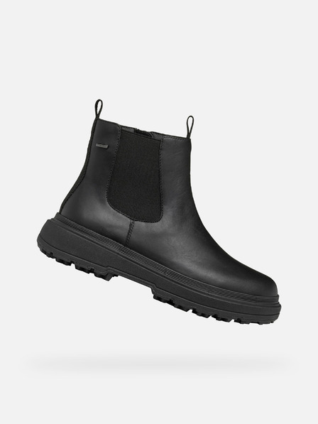 Geox Črni ženski gležnjarji Geox Lamidie + Grip ABX