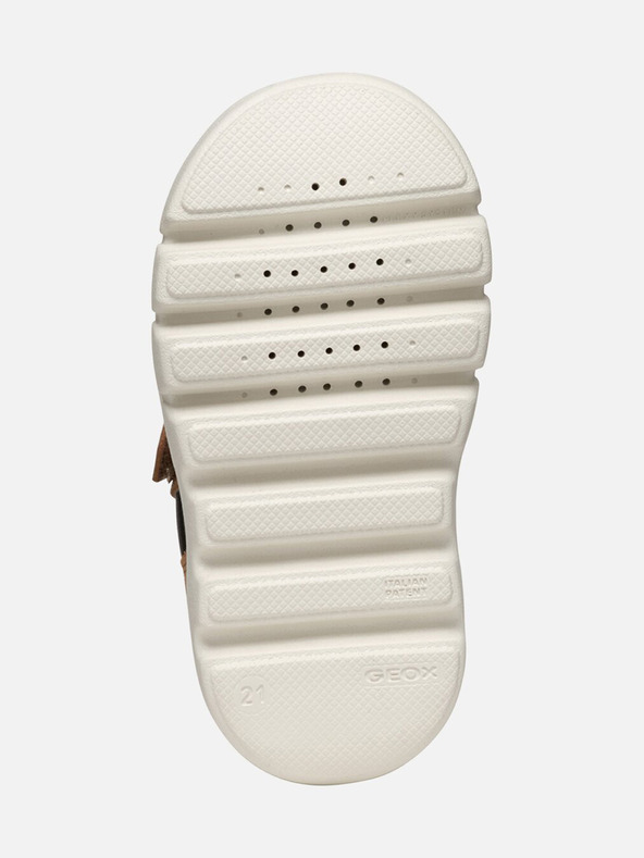 Geox Rjavi deški zimski škornji Geox Willaboo B Ab