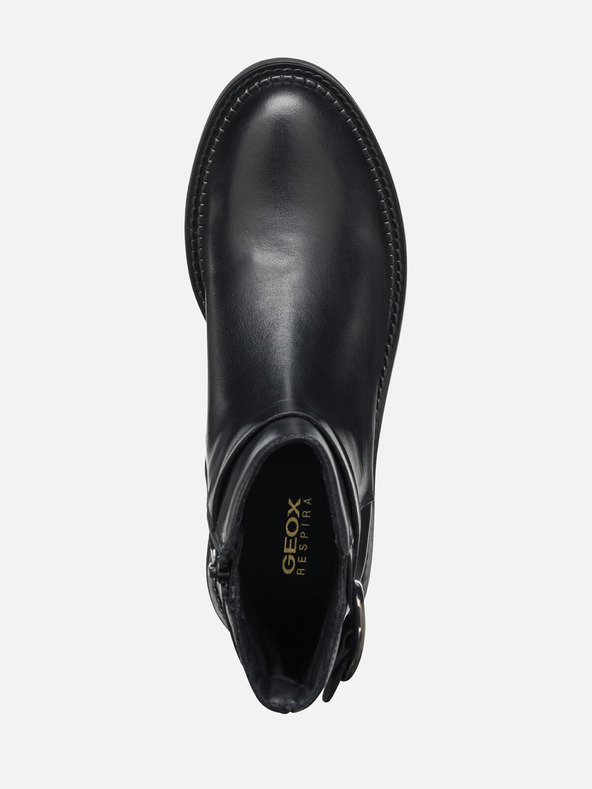 Geox Črni ženski gležnjarji Geox Serilda