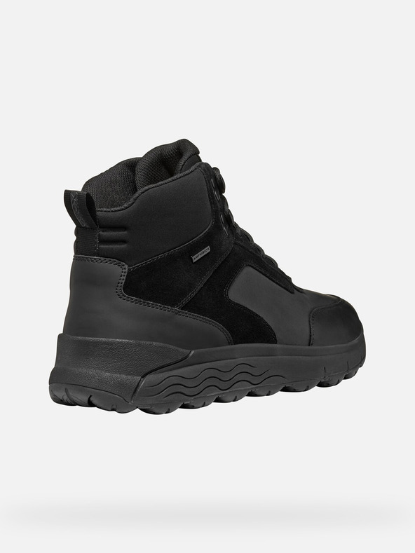 Geox Črni moški gležnjarji Geox Spherica 4X4 ABX