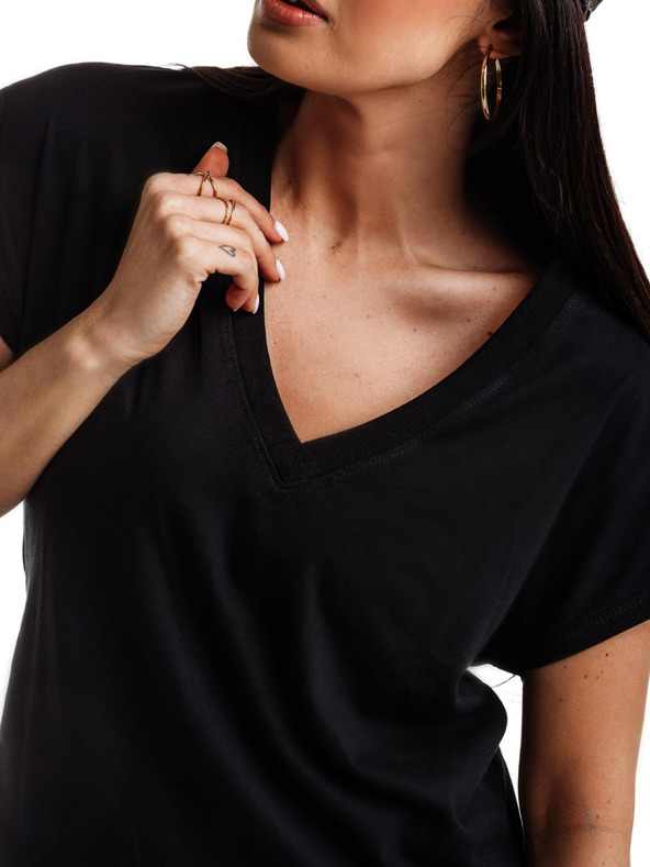 Edoti Črna ženska majica Edoti