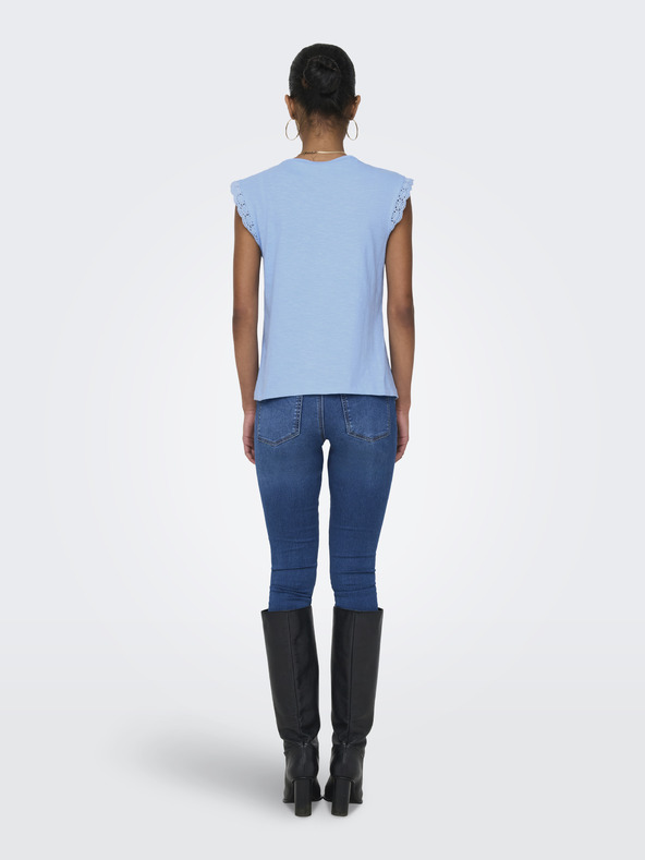 Jacqueline de Yong Modra ženska majica JDY