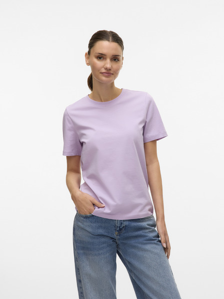 Vero Moda Vijolična Vero Moda ženska majica