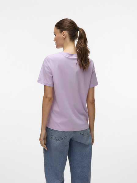 Vero Moda Vijolična Vero Moda ženska majica