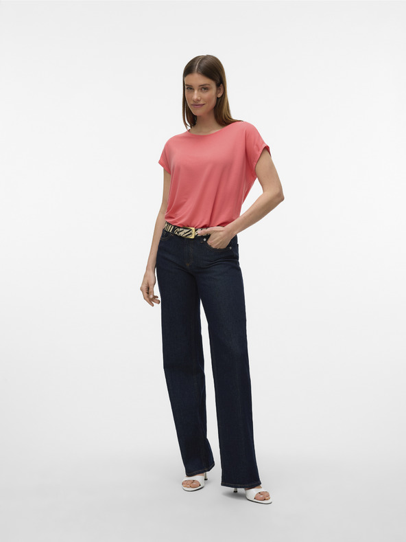 Vero Moda Oranžna ženska majica Vero Moda
