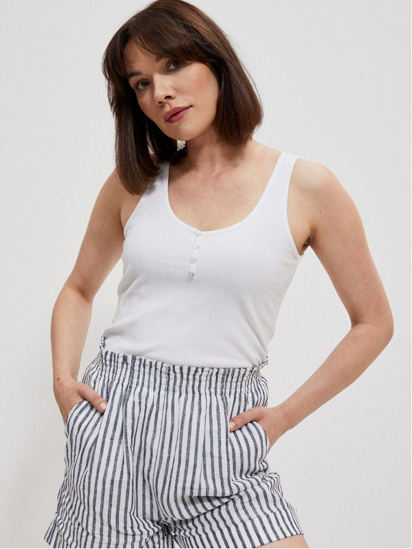 Moodo Bela ženska majica Moodo