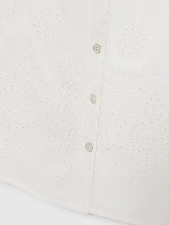 Moodo Bela ženska majica Moodo