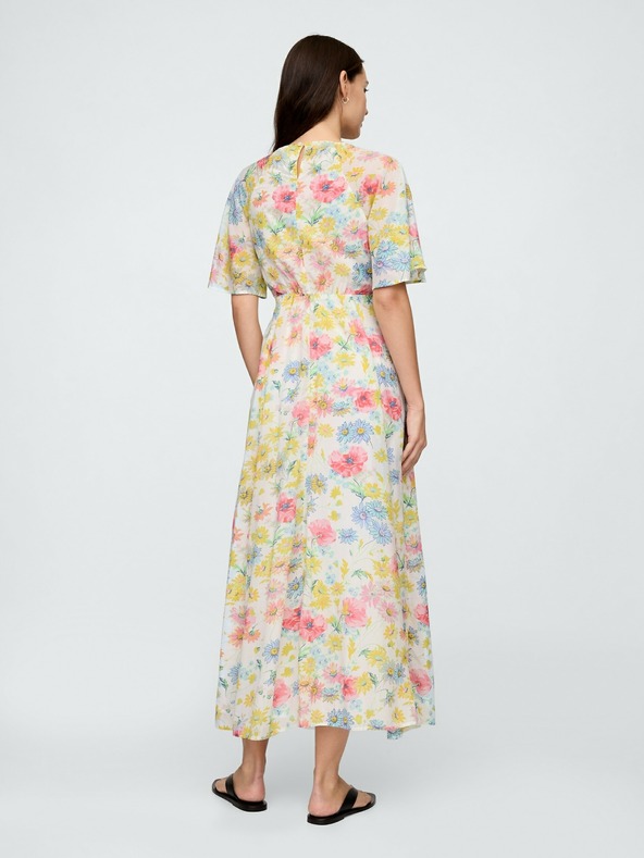 GAP Cvetlična maksi obleka GAP