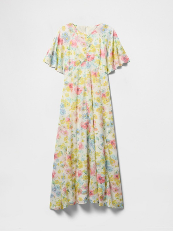 GAP Cvetlična maksi obleka GAP
