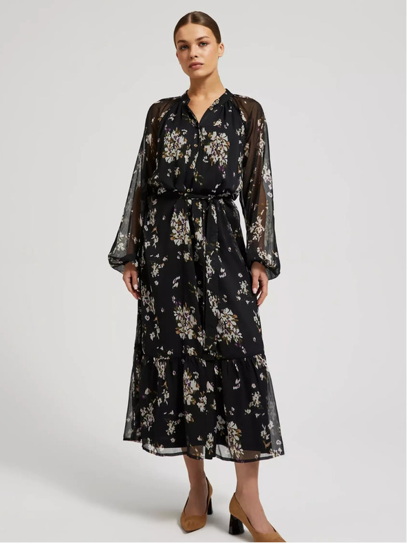 Moodo Ženska cvetlična obleka Moodo