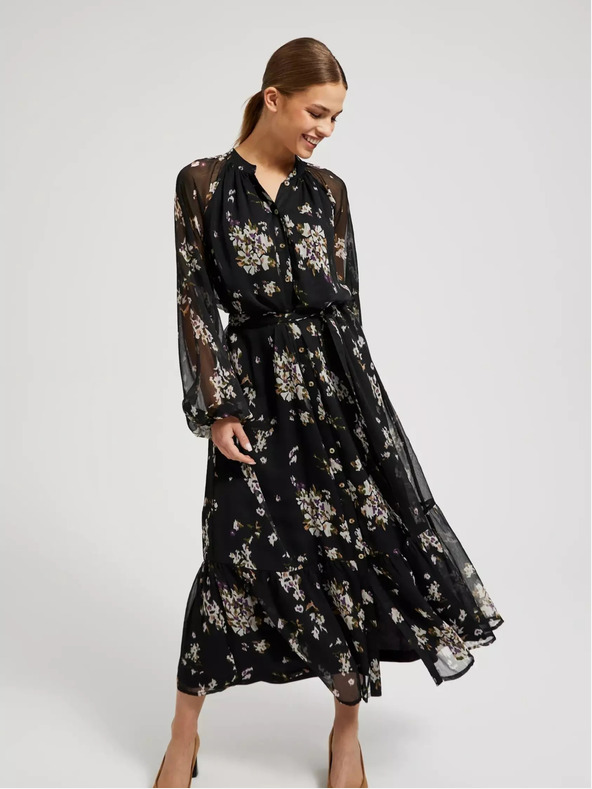 Moodo Ženska cvetlična obleka Moodo