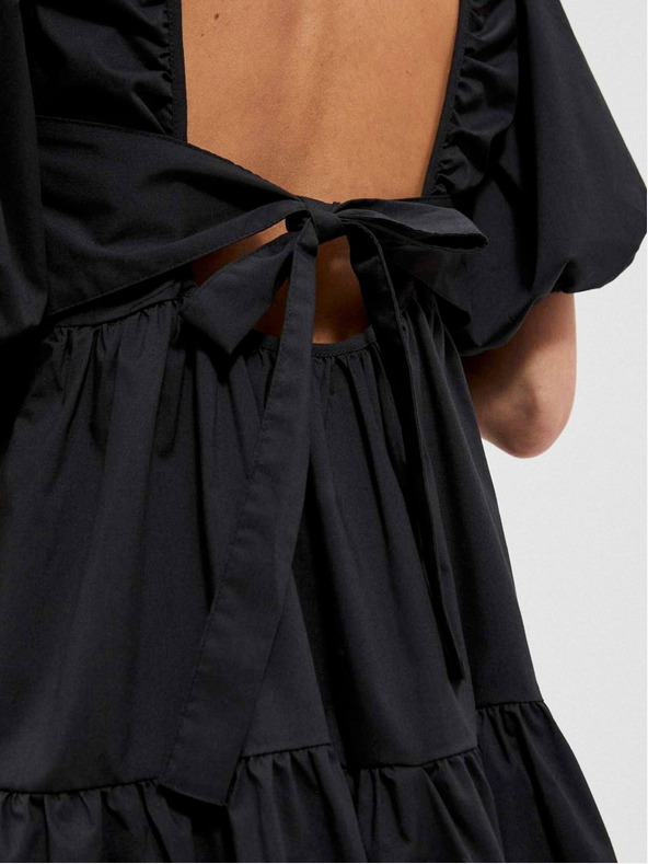 Moodo Črna ženska obleka Moodo