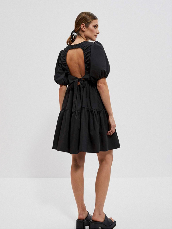 Moodo Črna ženska obleka Moodo